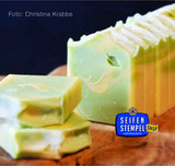 Mini tampon à savon "Feuille"