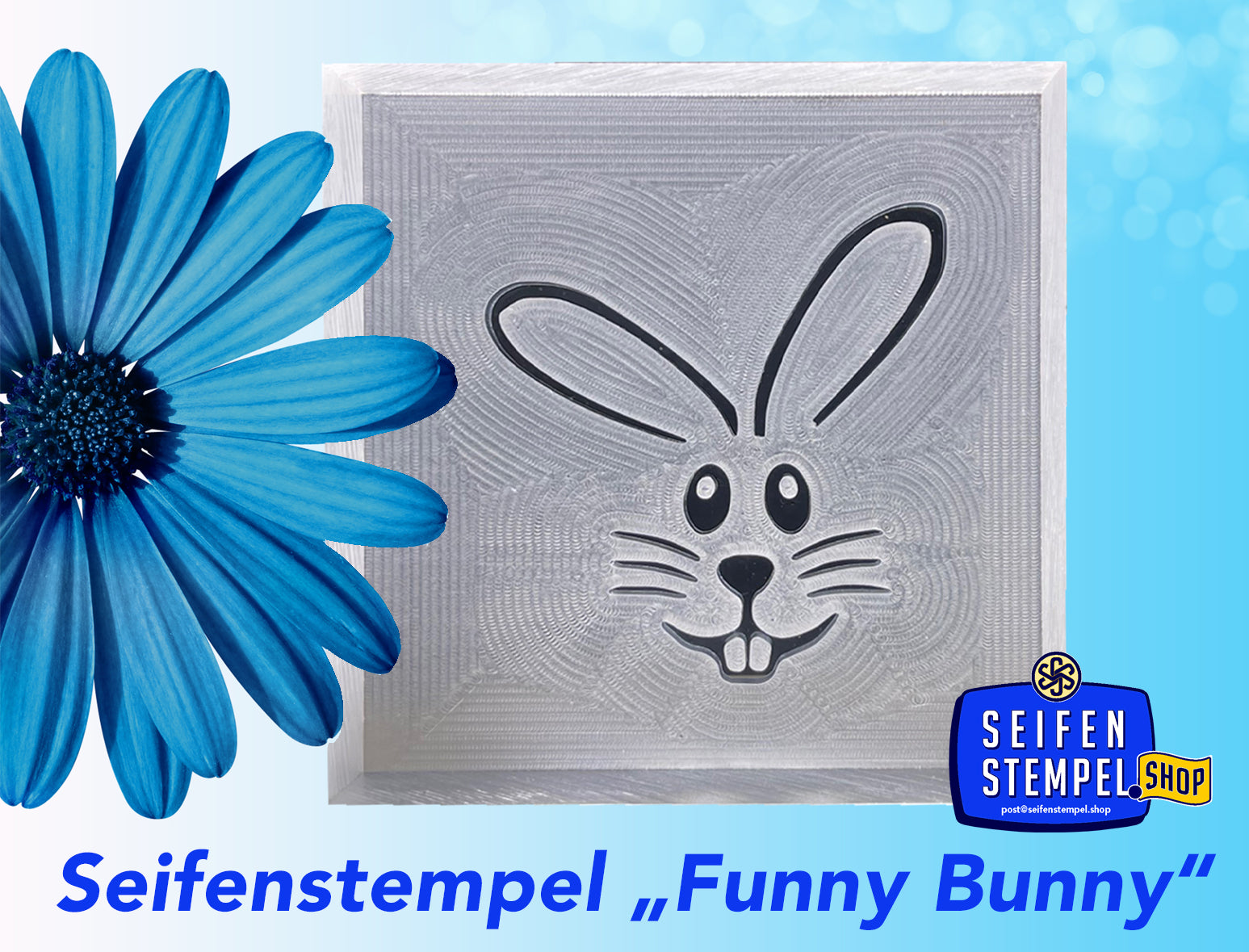 Soap stamp "Funny Bunny" (hare)