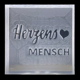 Seifenstempel "Herzensmensch"