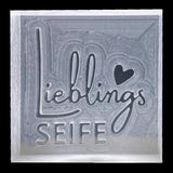 Seifenstempel "Lieblings-Seife"