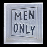 Seifenstempel "Men Only"