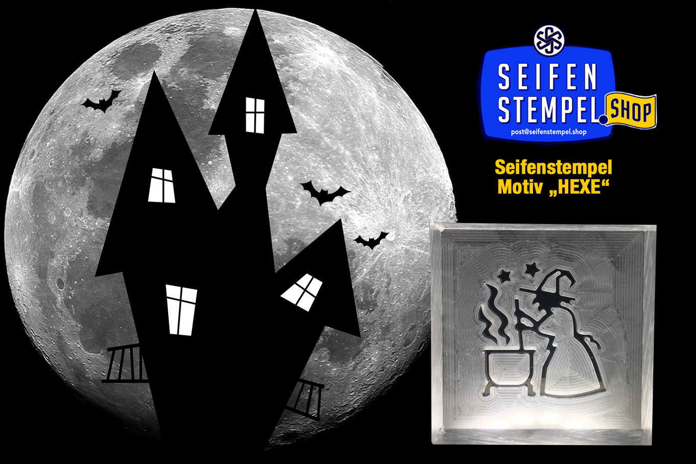 Seifenstempel "Hexe"