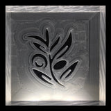 Tampon à savon "Branche d'Olivier"