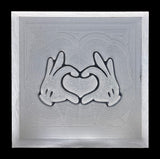 Seifenstempel "Love-Sign"