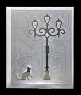 Soap stamp "Street lantern with cat"