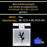 Mini-Seifenstempel "Fee"