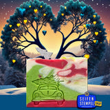 Seifenstempel "Driving Home for Christmas"