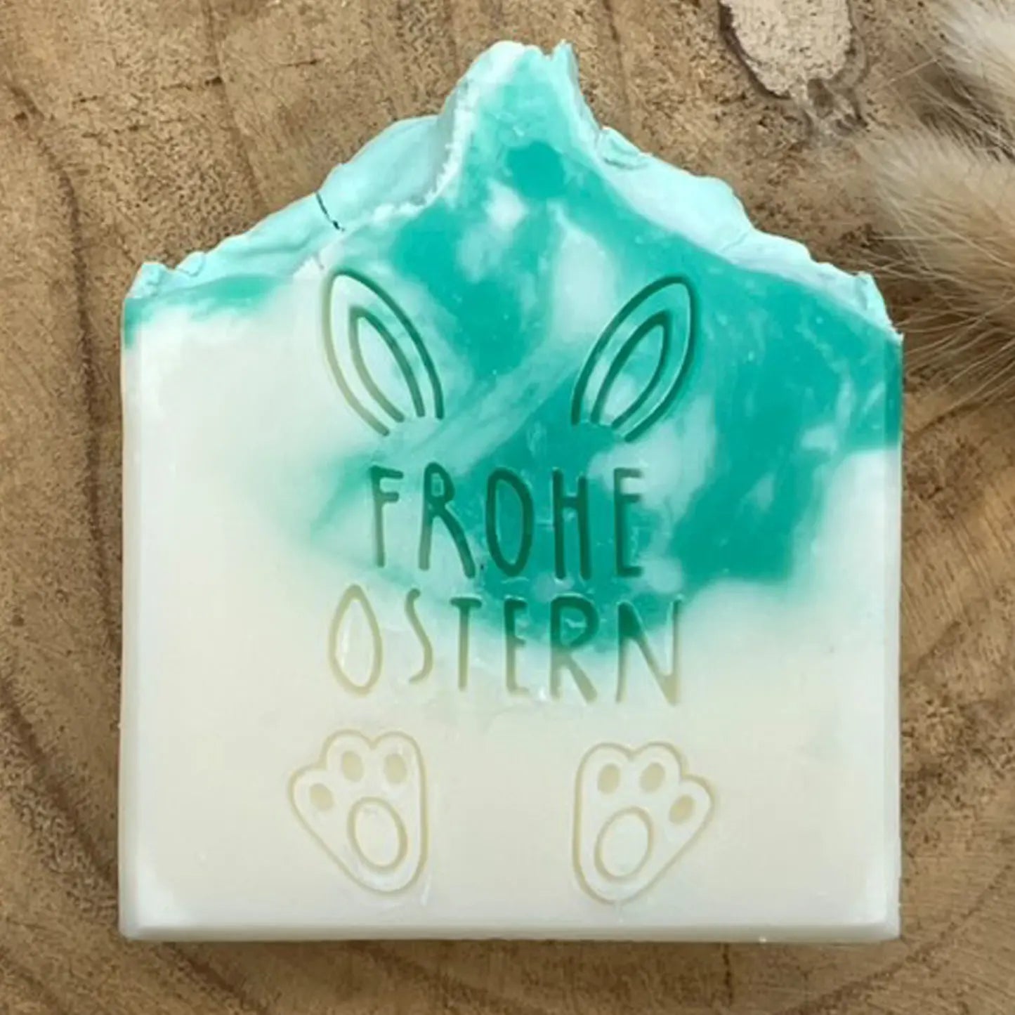 Soap stamp "Bunny + Happy Easter"