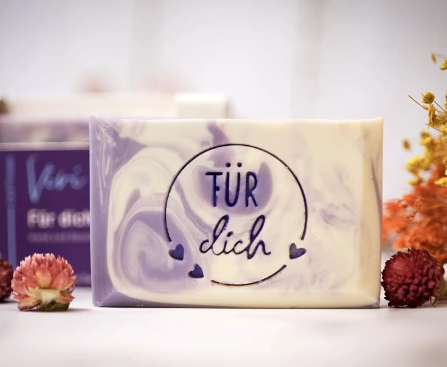 Soap stamp "For You" (text)
