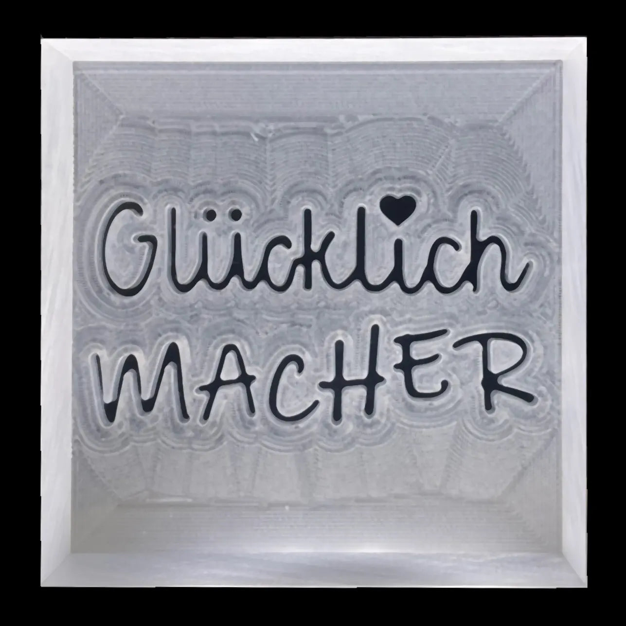 Seifenstempel "GLÜCKLICH MACHER"