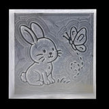 Seifenstempel "Hallo Frühling" | Hase & Schmetterling