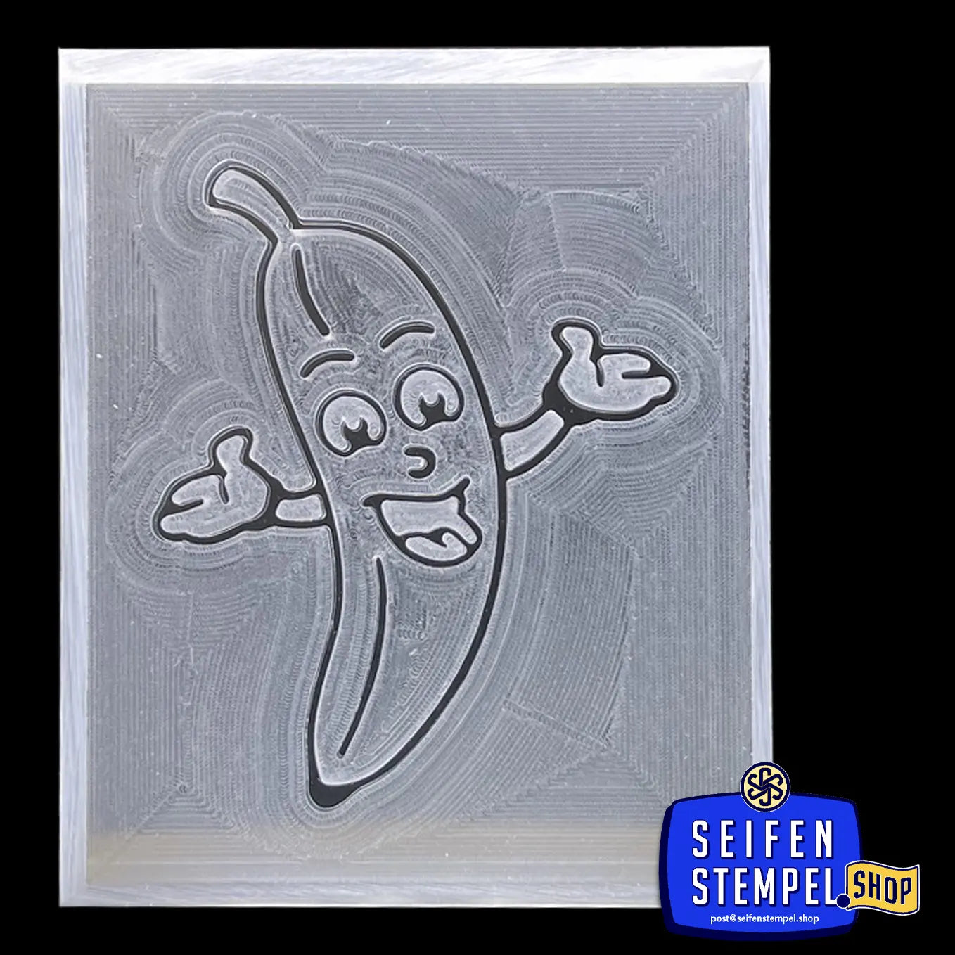 Seifenstempel "Happy Banana"