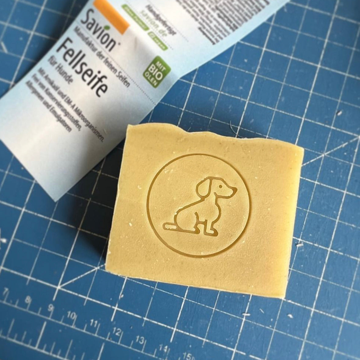 Soap stamp "Dog"