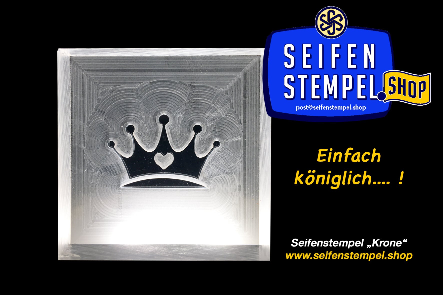 Soap stamp "Crown"