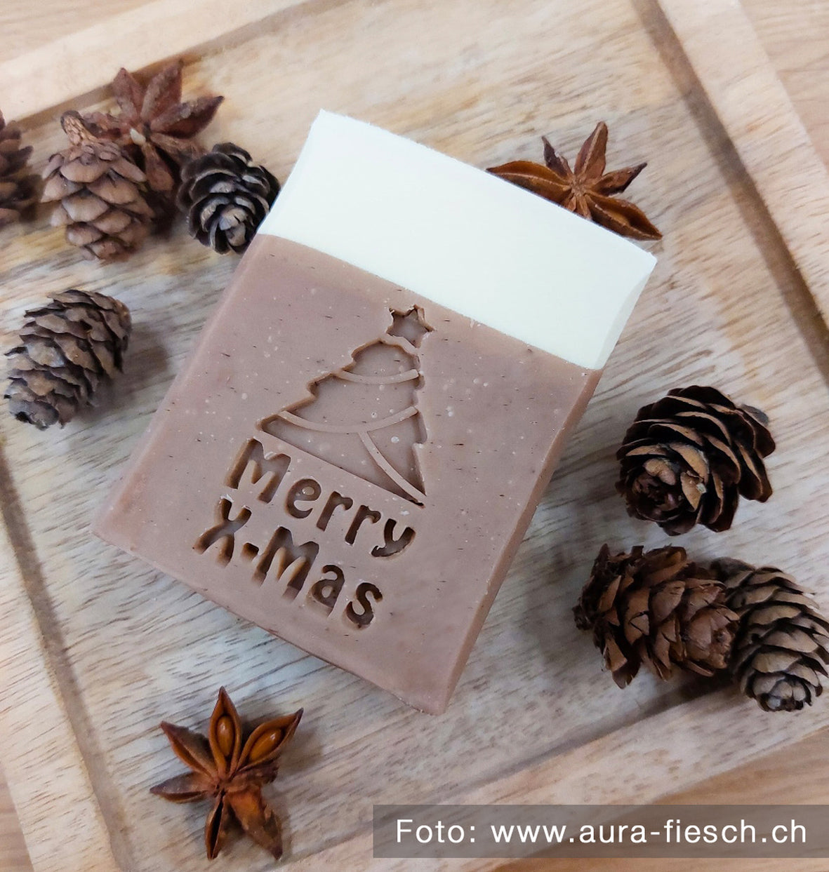 Seifenstempel "Merry X-MAS"