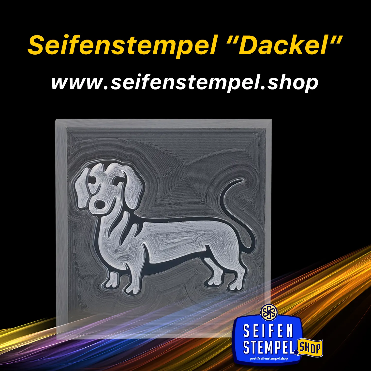 Seifenstempel "Dackel"