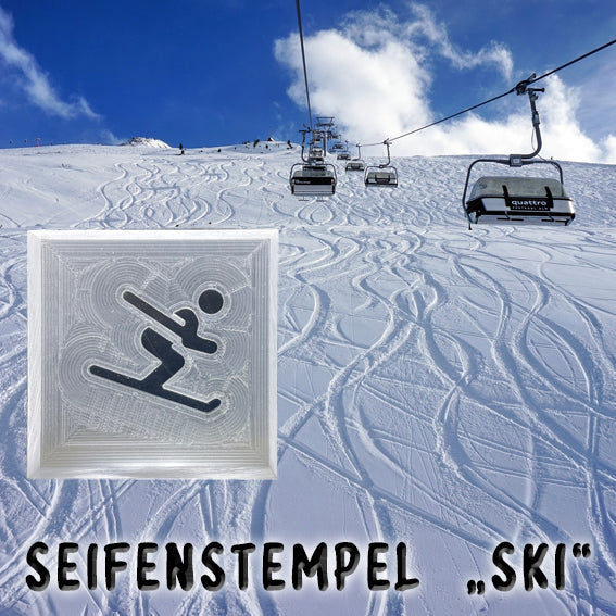 Seifenstempel "Ski"