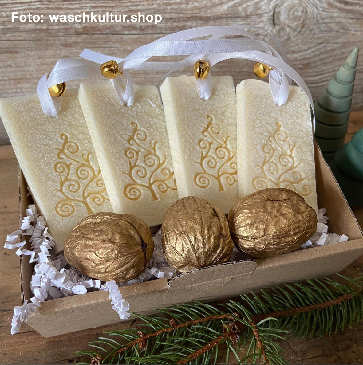 Tampon à savon "Sapin de Noël n°3"