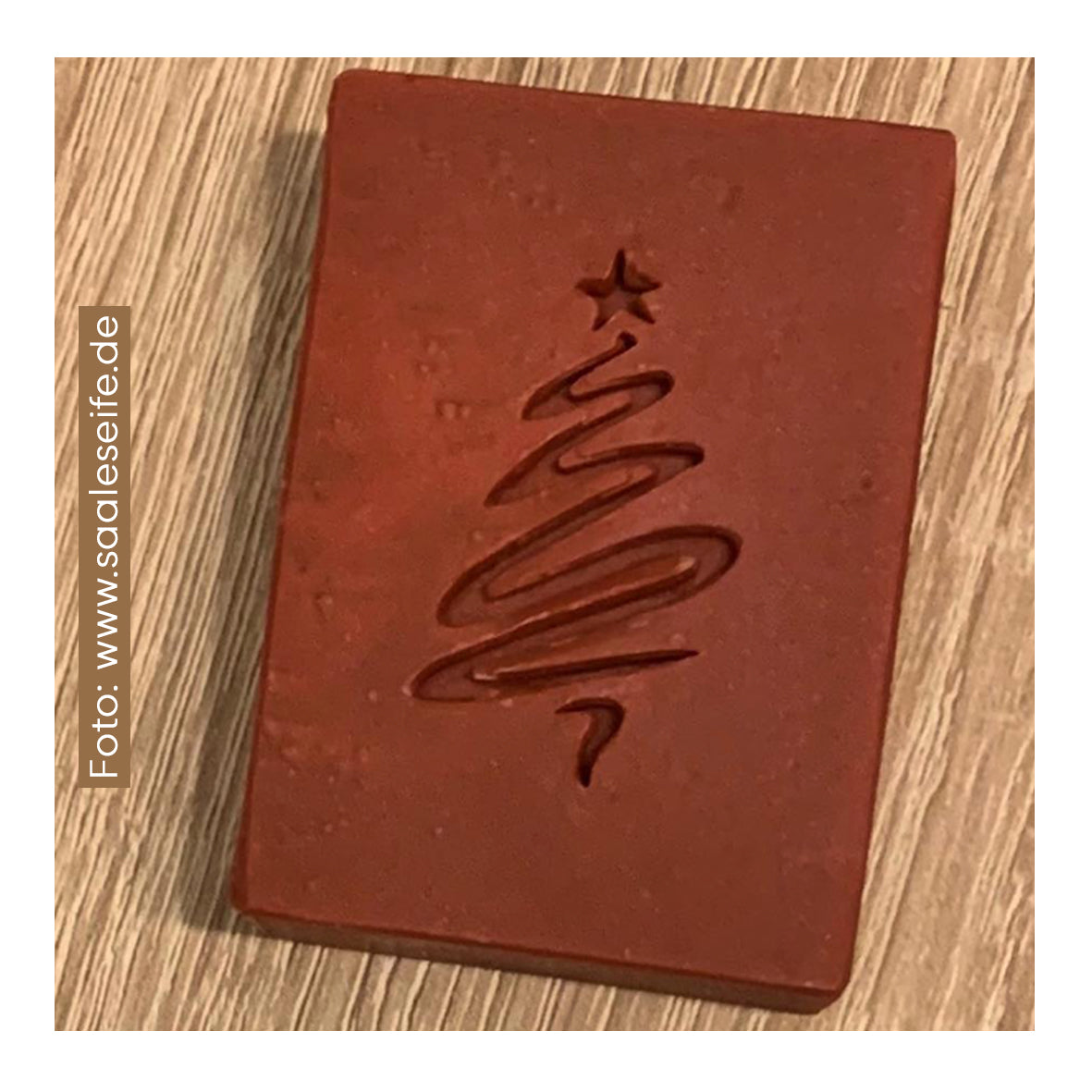 Soap stamp "Christmas tree" curved